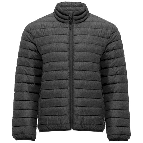 Doudoune pour homme personnalisée Finland ROLY Noir chiné